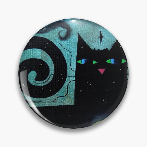 Artikelvorschau, Katze unter dem Mond von David King dk_2025sept17b entworfen und verkauft von ArtistDavidKing.