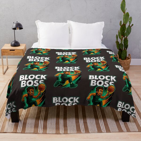 Item preview, Block Boss – Graffiti Basketball Defense Art** designed and sold by CityShop247.