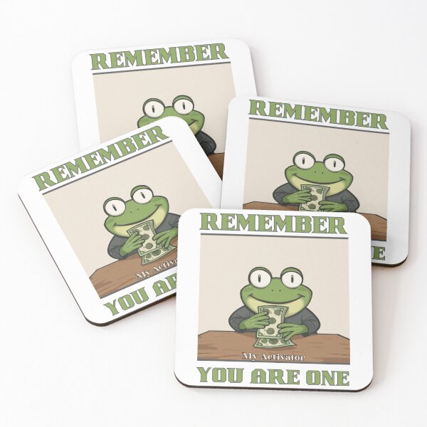 Item preview, Funny Motivational Frog Meme – Money Activator designed and sold by Memetrending.