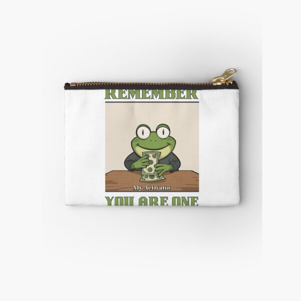 Item preview, Funny Motivational Frog Meme – Money Activator designed and sold by Memetrending.