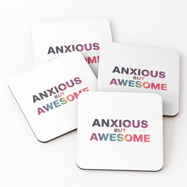 Item preview, Anxious But Awesome - Abstract Graphic designed and sold by ZenPaths.