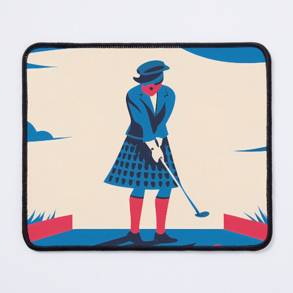 Item preview, Golf Golfing Play Art Serene Natural Colors designed and sold by ART ATTACK ZONE.