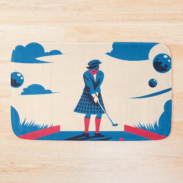 Item preview, Golf Golfing Play Art Serene Natural Colors designed and sold by ART ATTACK ZONE.