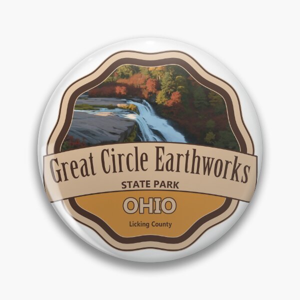 Item preview, Great Circle Earthworks, Licking County, Ohio designed and sold by Wanderful-roads.