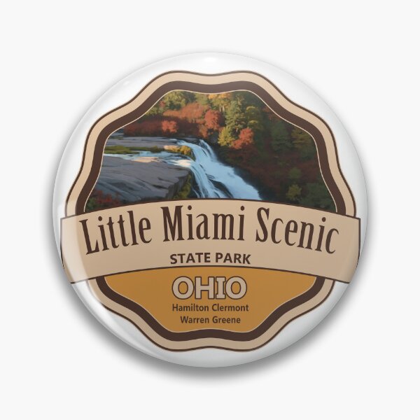 Item preview, Little Miami Scenic State Park, Hamilton, Clermont, Warren, Greene, Ohio designed and sold by Wanderful-roads.