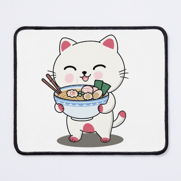 Item preview, Lunch Time Ramen Cat designed and sold by Ikattyg.