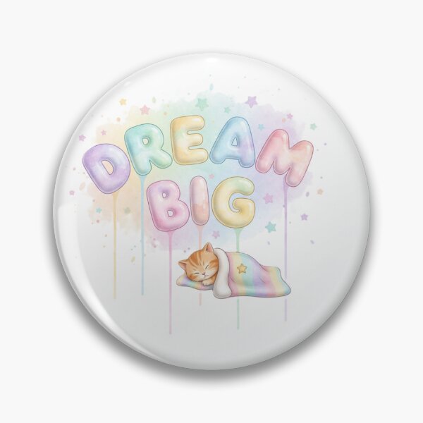 Item preview, Cat DREAM BIG designed and sold by RAFA butterfly .