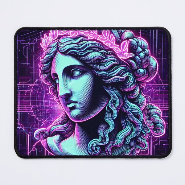 Item preview, 070 - Cyberpunk Greek Aphrodite designed and sold by GoLayout.