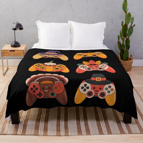 Item preview, Fall Gaming Video Game Turkey Thanksgiving designed and sold by WalshDrawnLaugh.