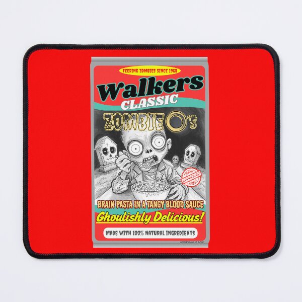 Item preview, Funny Horror | Walkers Classic Zombie O's Feeding Zombies Since 1968 Brain Pasta Blood Sauce Ghoulishly Delicious designed and sold by theflandonian.
