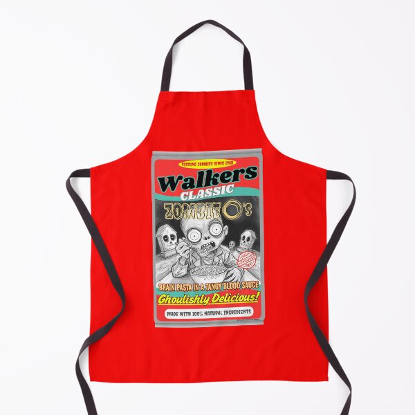 Item preview, Funny Horror | Walkers Classic Zombie O's Feeding Zombies Since 1968 Brain Pasta Blood Sauce Ghoulishly Delicious designed and sold by theflandonian.