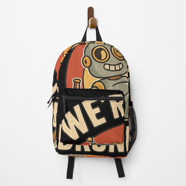 Item preview, We’re All Drunk Here | Funny Retro Robot Beer Drinking designed and sold by haitrieuic96.