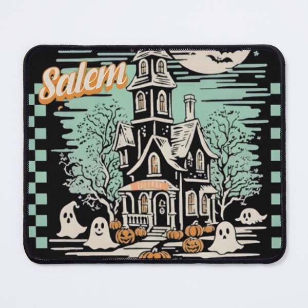 Item preview, Salem Haunted Library Shirt – Vintage Halloween Massachusetts Tee designed and sold by Zeraels.