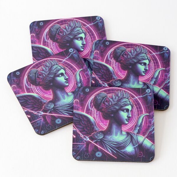 Item preview, 0746- Cyberpunk greek Hebe designed and sold by GoLayout.