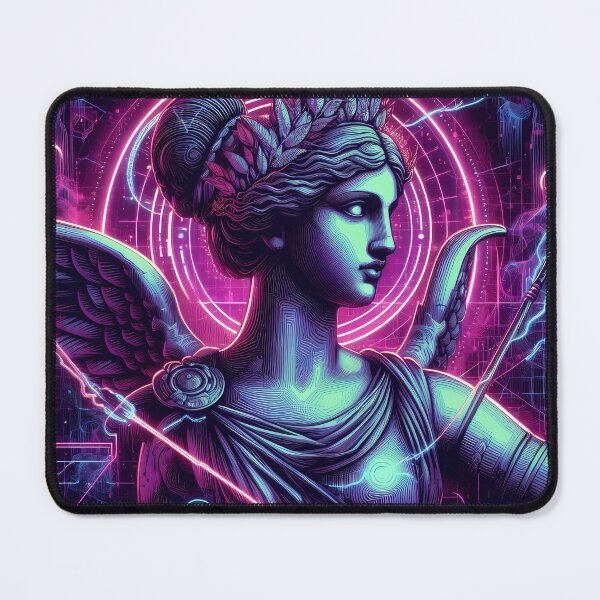 Item preview, 0746- Cyberpunk greek Hebe designed and sold by GoLayout.