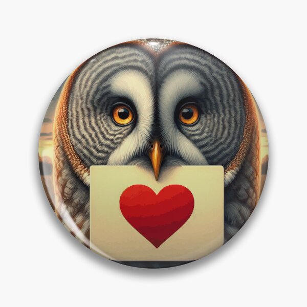 Item preview, Love Letter From a Grey Owl designed and sold by SNORZIE.