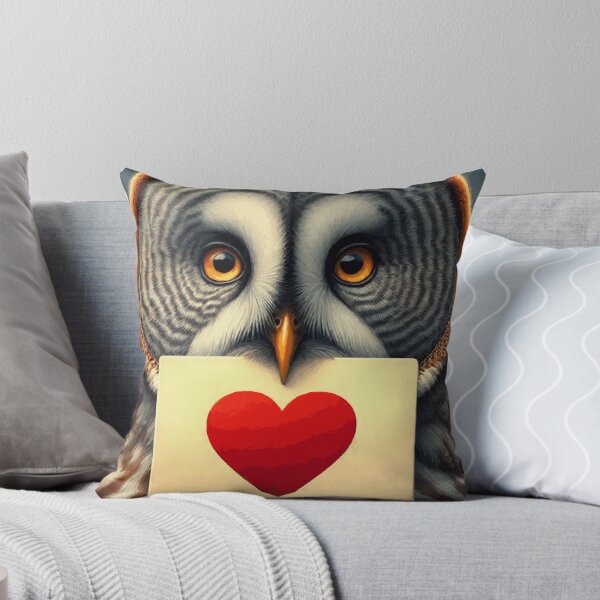 Item preview, Love Letter From a Grey Owl designed and sold by SNORZIE.