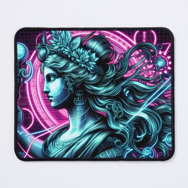 Item preview, 079 - Cyberpunk greek Hestia designed and sold by GoLayout.