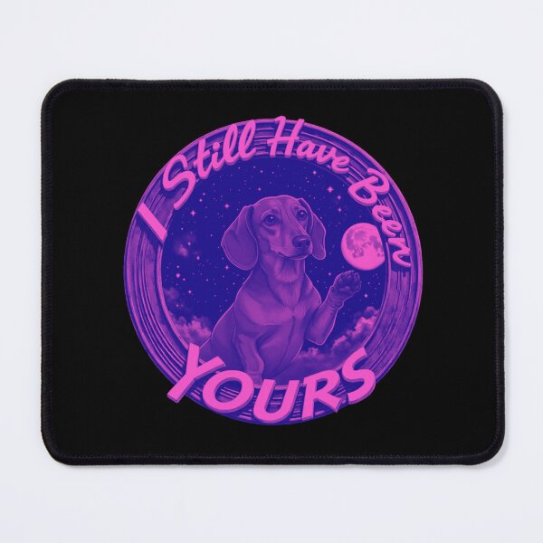 Item preview, Dachshund Under Moonlight With Loving Quote designed and sold by e-camelleone.