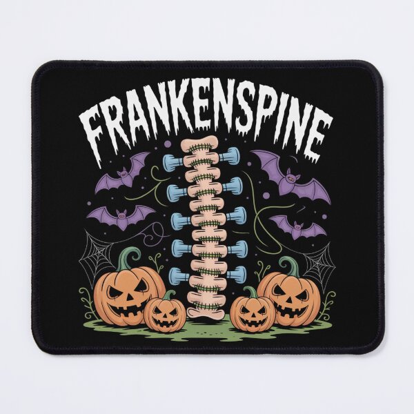Item preview, FrankenSpine Funny Osteopathy Halloween designed and sold by osteopath shop.