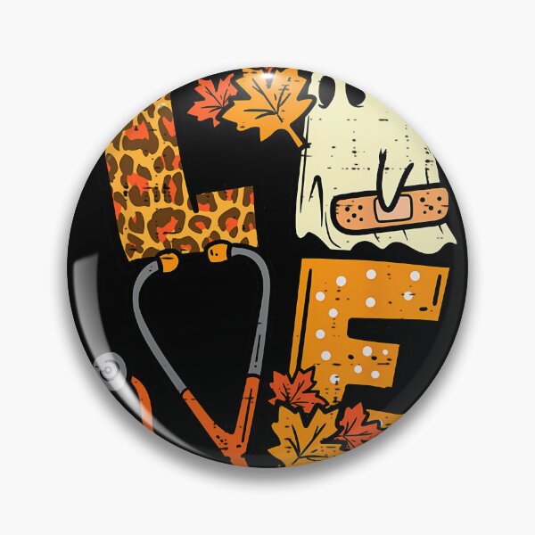 Item preview, Leopard Ghost Nurse Halloween Costume Fall Scrub Top 	 		 designed and sold by sgwralifmy31.