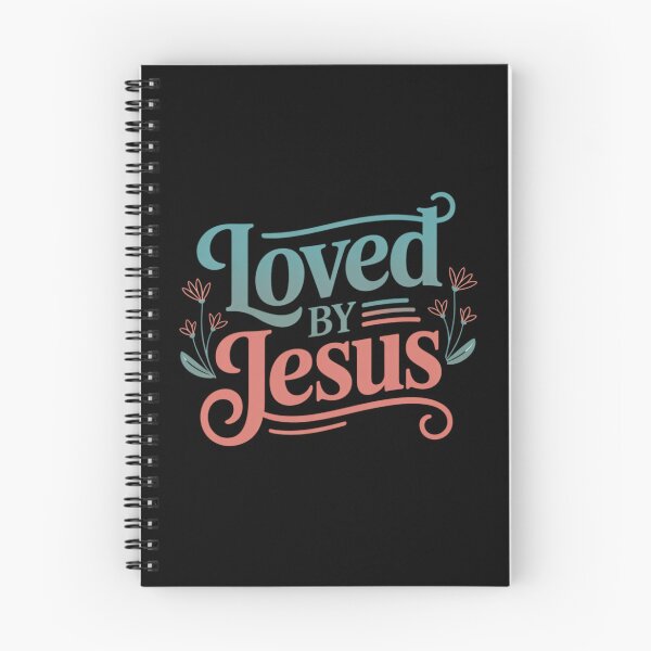 Item preview, Amado por Jesús – Diseño floral cristiano inspirador designed and sold by Goodthreadz.