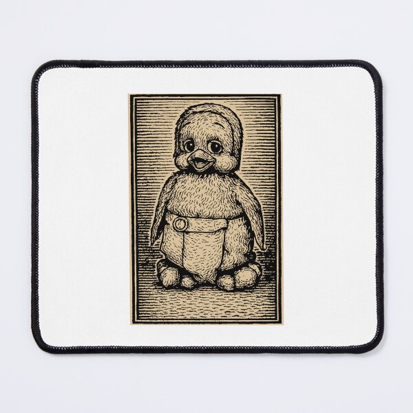 Item preview, Orville the Duck — Woodcut Horror Edition designed and sold by ChickenFund.
