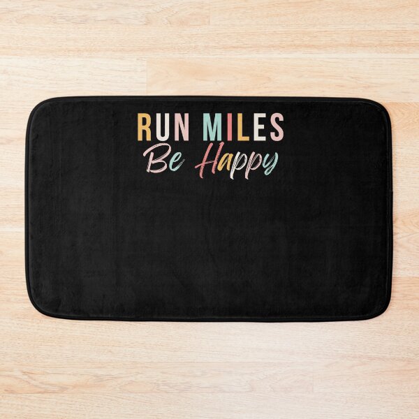 Item preview, Run miles be happy cute runner running phrase designed and sold by snowry.
