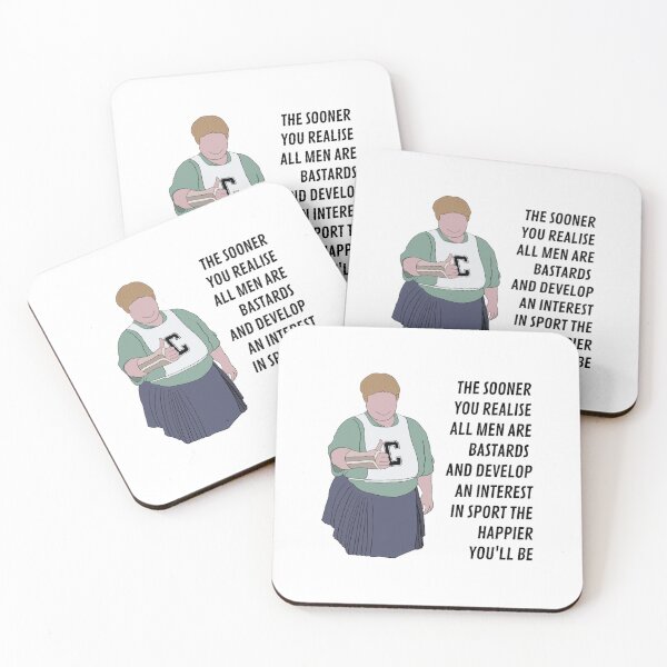 Item preview, All men are bastards, play sport - Kath and Kim series designed and sold by JeffreyWeissnat.