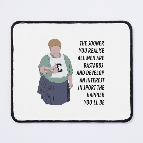 Item preview, All men are bastards, play sport - Kath and Kim series designed and sold by JeffreyWeissnat.