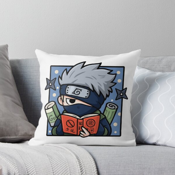 Item preview, Chibi Kakashi Hatake Reading Scrolls | Cute Naruto Anime Ninja Fanart designed and sold by nighto-0W.
