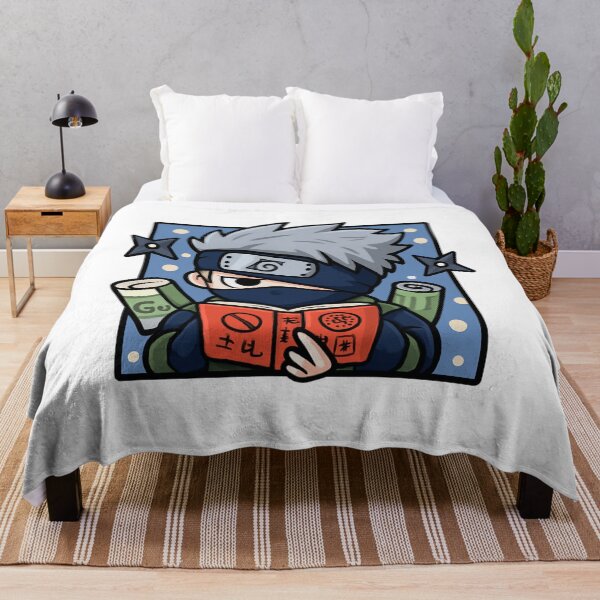 Item preview, Chibi Kakashi Hatake Reading Scrolls | Cute Naruto Anime Ninja Fanart designed and sold by nighto-0W.