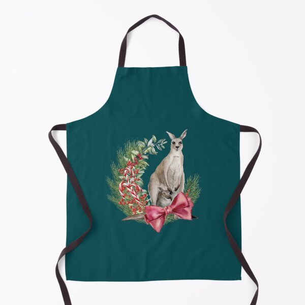 Item preview, An Australian Christmas - Kangaroo Illustration designed and sold by JeffreyWeissnat.