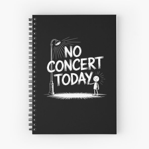 Item preview, No concert today designed and sold by Mateusz Majcherek.