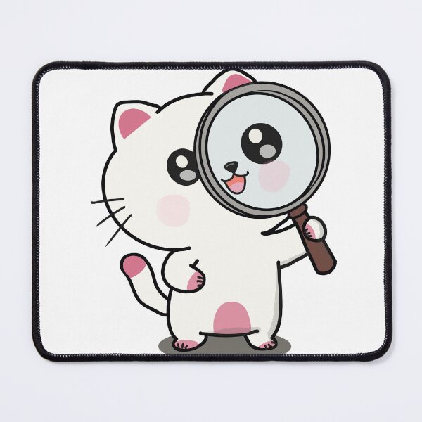 Item preview, Curious Cat Detective designed and sold by Ikattyg.