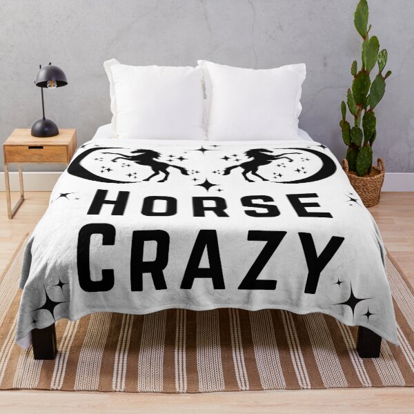 Item preview, Horse Crazy Sticker and Gifts - Equine, Equestrian, Horse lovers designed and sold by Ishtar Park Equine Shop.