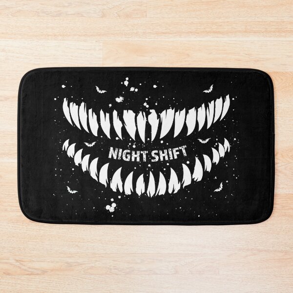 Item preview, Night Shift Bite - Vampire Teeth Print designed and sold by cabana.space.