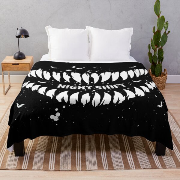 Item preview, Night Shift Bite - Vampire Teeth Print designed and sold by cabana.space.