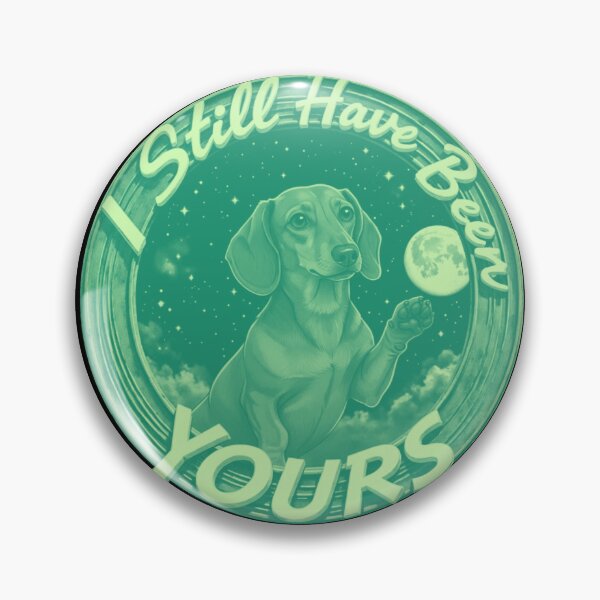 Item preview, Dachshund Under Moonlight With Loving Quote designed and sold by e-camelleone.