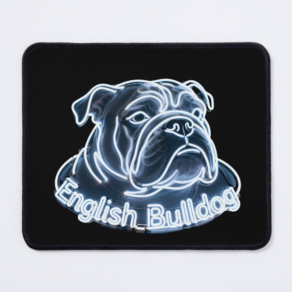 Item preview, Circle Neon Lamp English Bulldog designed and sold by forget45studio.