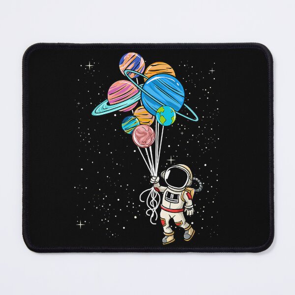 Item preview, Astronaut Holding Planet Balloons 	 		 STEM Kids 		 designed and sold by ewyeupmiyda61.