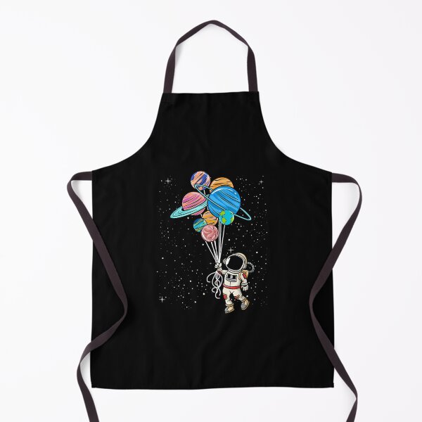 Item preview, Astronaut Holding Planet Balloons STEM Kids designed and sold by ewyeupmiyda61.