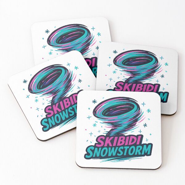 Item preview, Skibidi Snowstorm Winter Meme designed and sold by Raluk.