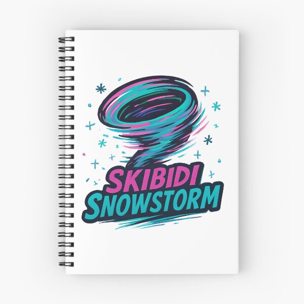 Item preview, Skibidi Snowstorm Winter Meme designed and sold by Raluk.