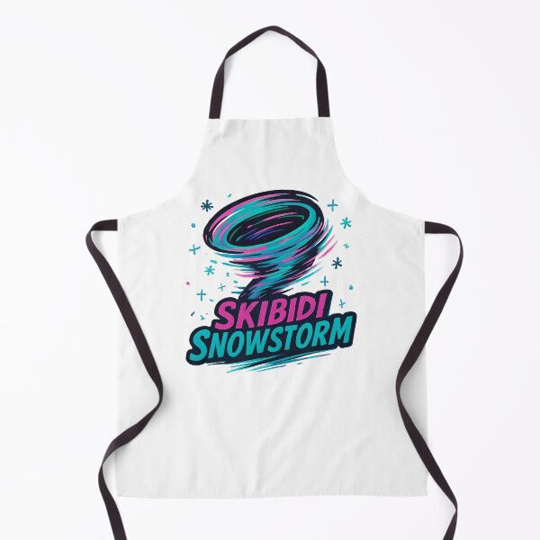 Item preview, Skibidi Snowstorm Winter Meme designed and sold by Raluk.