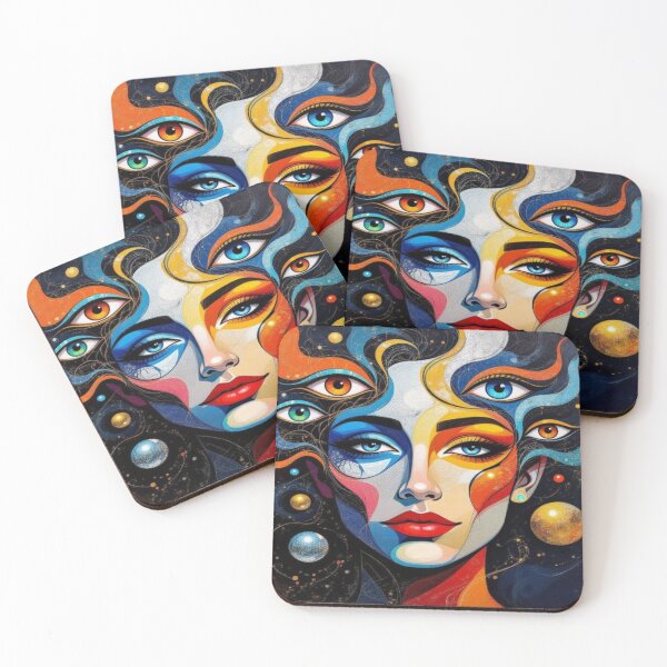 Item preview, Cosmic Vision – More than a face, more than a feeling. Multieyes, Multilayers, Multiverse designed and sold by FotoworldEdel.
