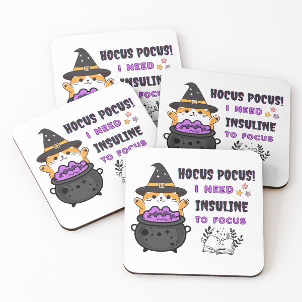 Item preview, Hocus Pocus! I Need Insuline to Focus! designed and sold by bunchofalex.