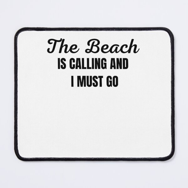 Item preview, The beach is calling and I must go funny beach lover fan designed and sold by snowry.