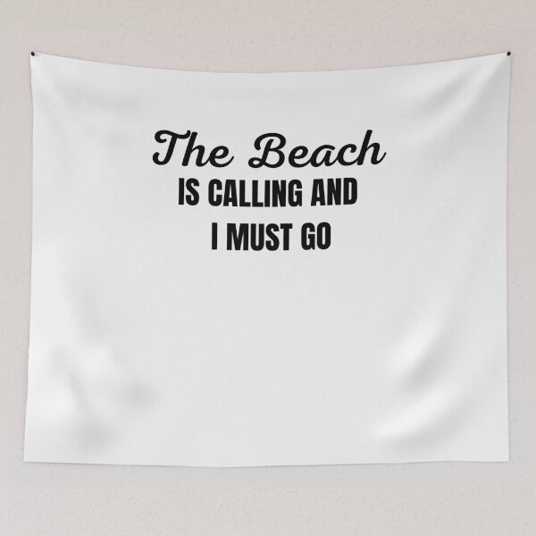Item preview, The beach is calling and I must go funny beach lover fan designed and sold by snowry.