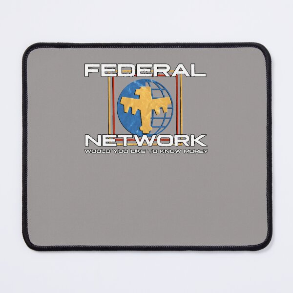 Item preview, FEDERAL-NETWORK-LOGO-INSPIRED-BY-STARSHIP-TROOPERS-CLASSIC-T-SHIRT designed and sold by OskarMarquard.